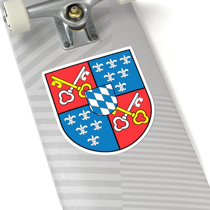 Wappen Berchtesgaden (Germany) (Coat of Arms) STICKER Vinyl Kiss-Cut Decal - The Sticker Space