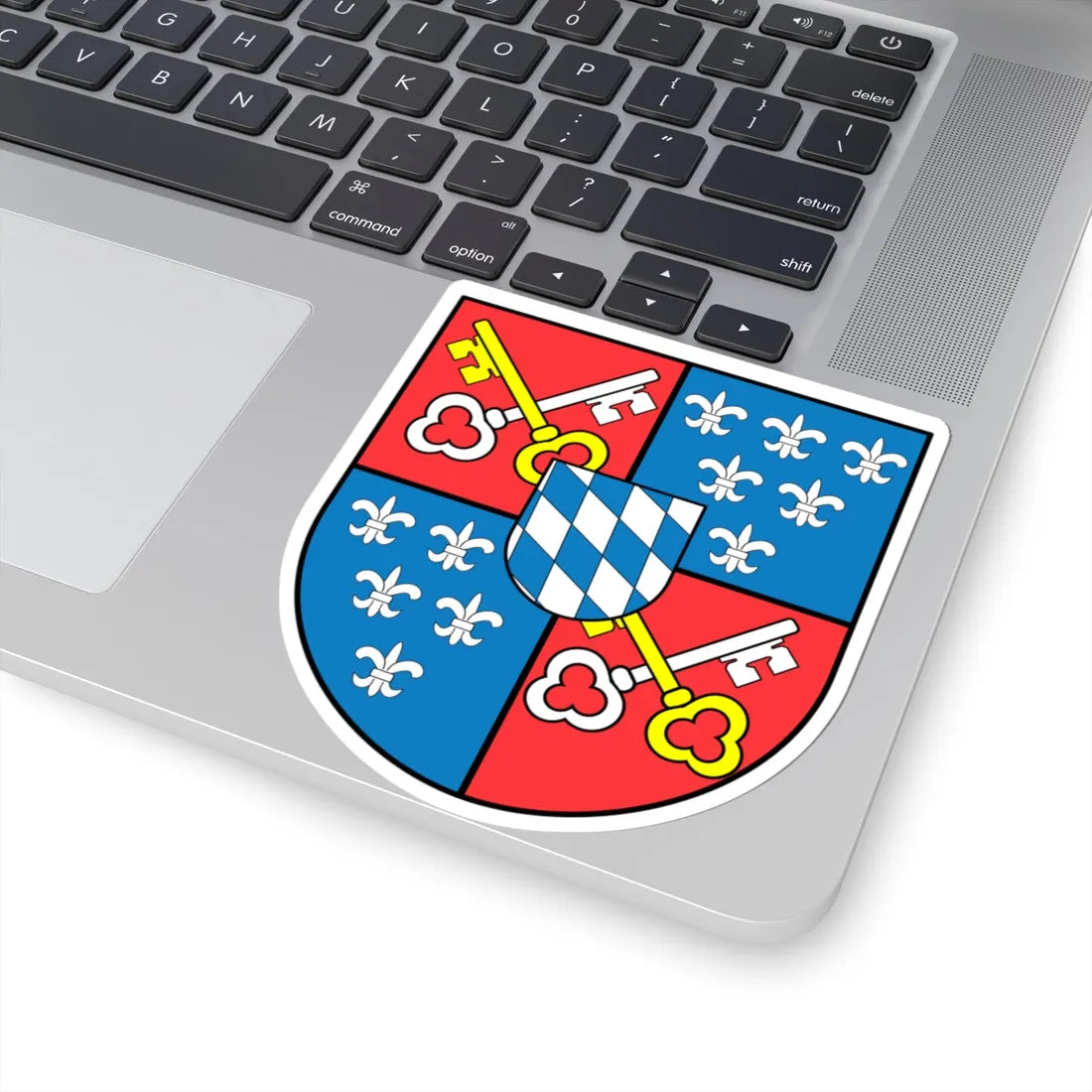 Wappen Berchtesgaden (Germany) (Coat of Arms) STICKER Vinyl Kiss-Cut Decal - The Sticker Space