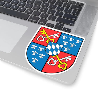 Wappen Berchtesgaden (Germany) (Coat of Arms) STICKER Vinyl Kiss-Cut Decal - The Sticker Space