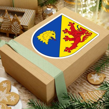 Wappen Berschweiler bei Kirn (Germany) (Coat of Arms) STICKER Vinyl Kiss-Cut Decal - The Sticker Space