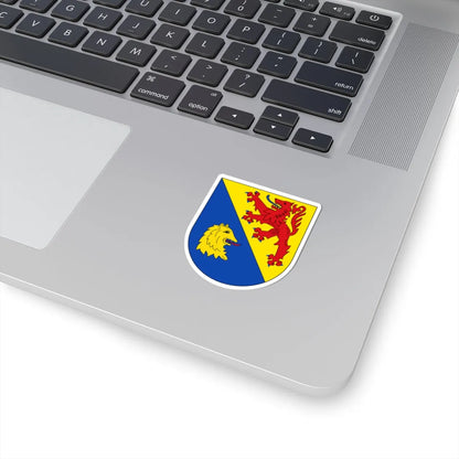 Wappen Berschweiler bei Kirn (Germany) (Coat of Arms) STICKER Vinyl Kiss-Cut Decal - The Sticker Space
