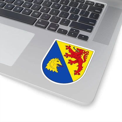 Wappen Berschweiler bei Kirn (Germany) (Coat of Arms) STICKER Vinyl Kiss-Cut Decal - The Sticker Space