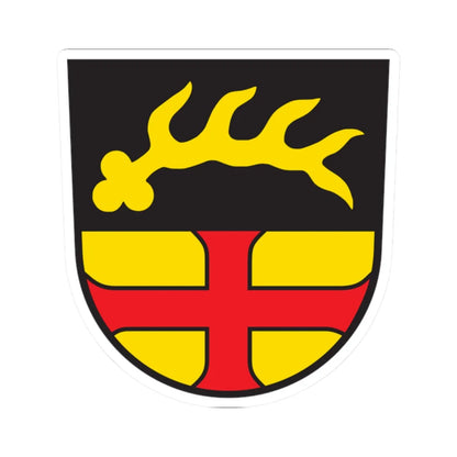 Wappen Betzenweiler (Germany) (Coat of Arms) STICKER Vinyl Kiss-Cut Decal 2 Inch White - The Sticker Space
