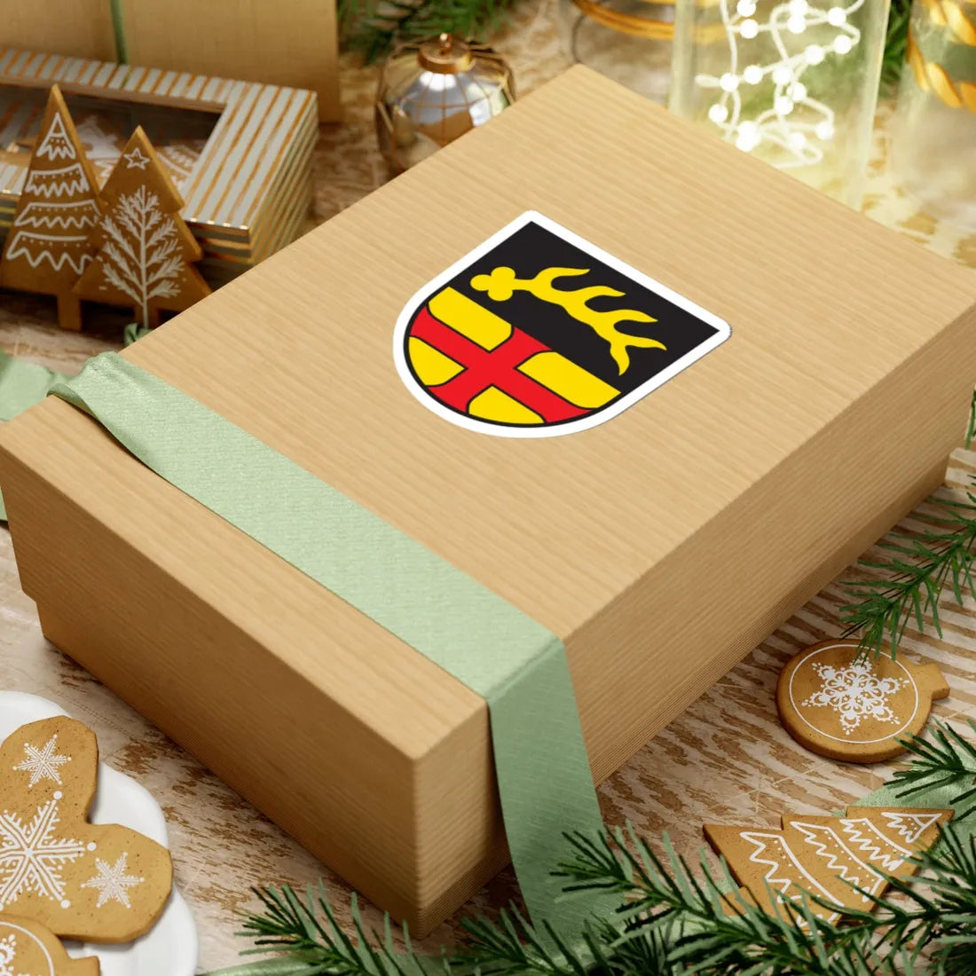 Wappen Betzenweiler (Germany) (Coat of Arms) STICKER Vinyl Kiss-Cut Decal - The Sticker Space