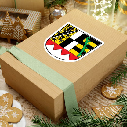 Wappen Bezirk Oberfranken2 (Germany) (Coat of Arms) STICKER Vinyl Kiss-Cut Decal - The Sticker Space