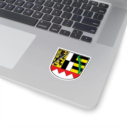 Wappen Bezirk Oberfranken2 (Germany) (Coat of Arms) STICKER Vinyl Kiss-Cut Decal - The Sticker Space