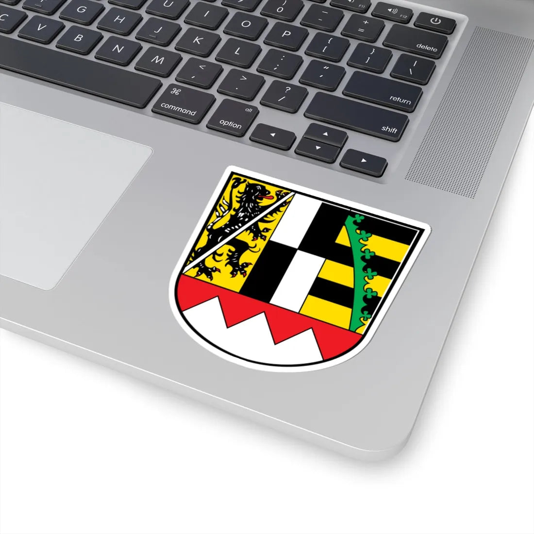 Wappen Bezirk Oberfranken2 (Germany) (Coat of Arms) STICKER Vinyl Kiss-Cut Decal - The Sticker Space