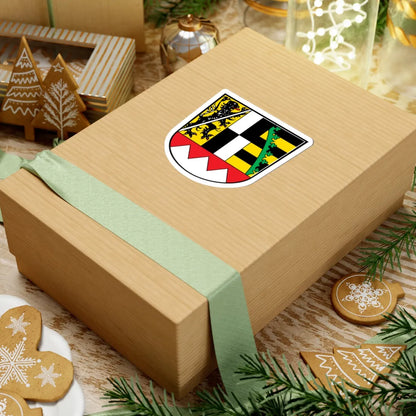 Wappen Bezirk Oberfranken2 (Germany) (Coat of Arms) STICKER Vinyl Kiss-Cut Decal - The Sticker Space