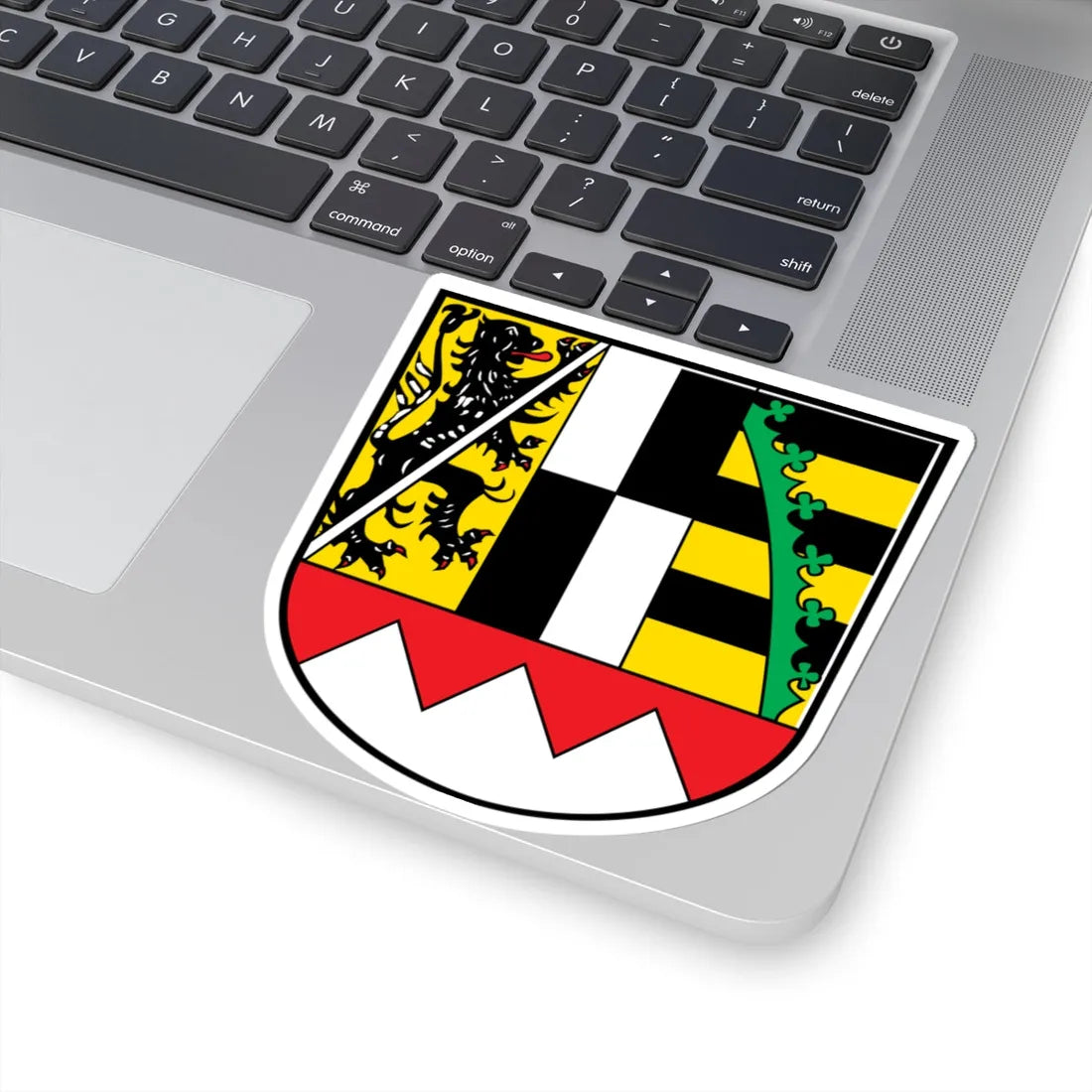 Wappen Bezirk Oberfranken2 (Germany) (Coat of Arms) STICKER Vinyl Kiss-Cut Decal - The Sticker Space