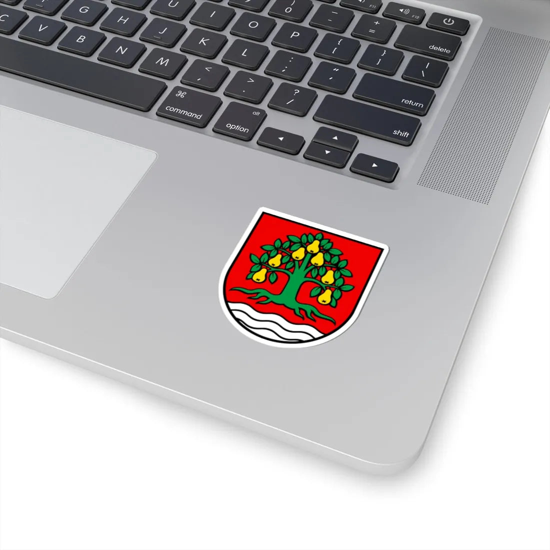 Wappen Birrhard (Switzerland) (Coat of Arms) STICKER Vinyl Kiss-Cut Decal - The Sticker Space