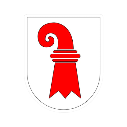 Wappen Bistum Basel (Switzerland) (Coat of Arms) STICKER Vinyl Kiss-Cut Decal 2 Inch White - The Sticker Space