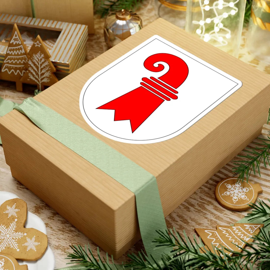 Wappen Bistum Basel (Switzerland) (Coat of Arms) STICKER Vinyl Kiss-Cut Decal - The Sticker Space