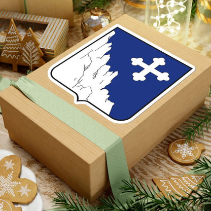 Wappen Blatten VS (Switzerland) (Coat of Arms) STICKER Vinyl Kiss-Cut Decal - The Sticker Space