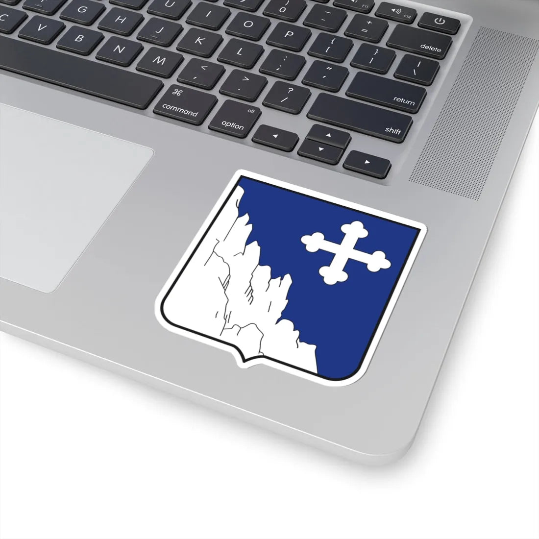 Wappen Blatten VS (Switzerland) (Coat of Arms) STICKER Vinyl Kiss-Cut Decal - The Sticker Space