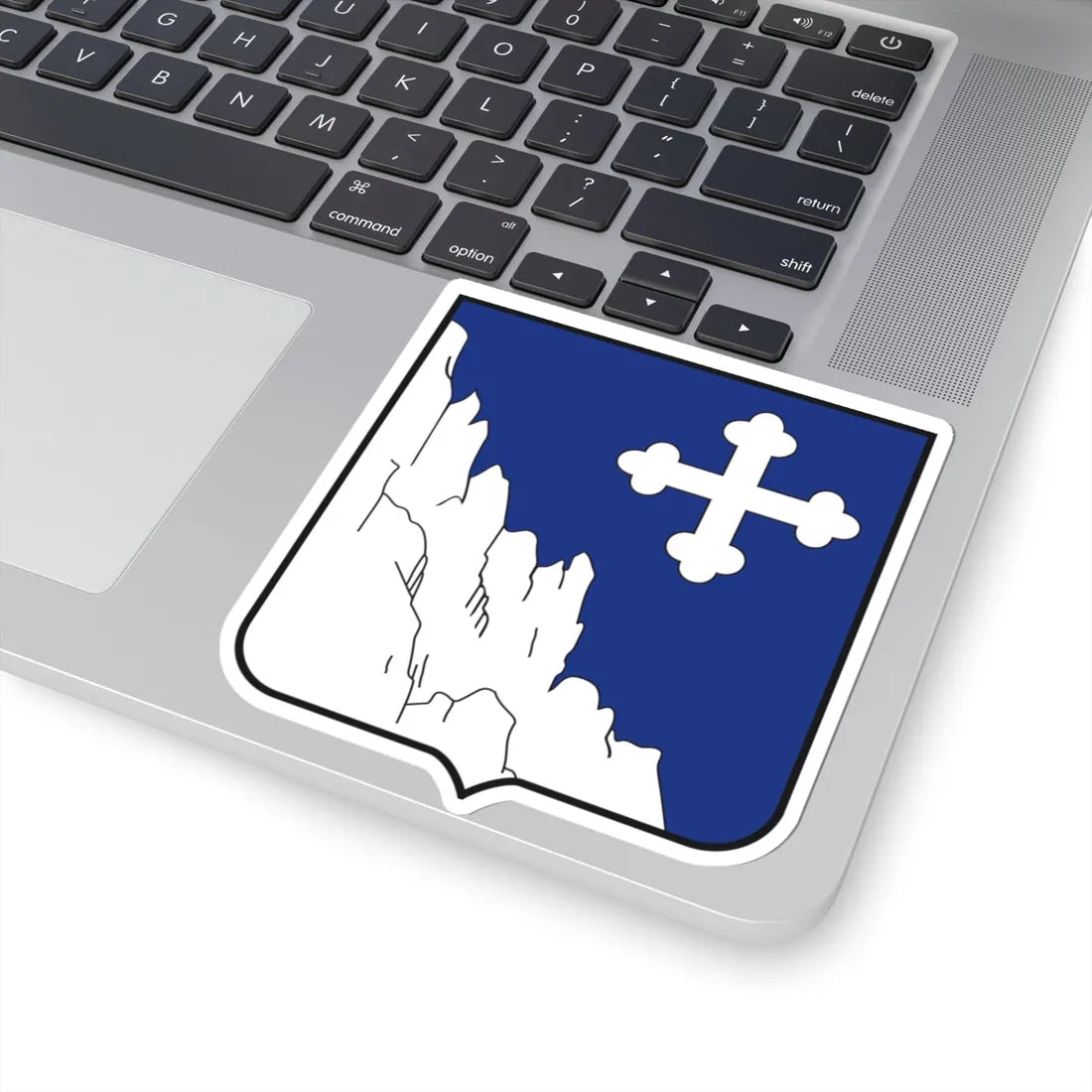 Wappen Blatten VS (Switzerland) (Coat of Arms) STICKER Vinyl Kiss-Cut Decal - The Sticker Space