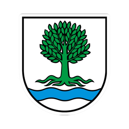 Wappen Bünzen AG (Switzerland) (Coat of Arms) STICKER Vinyl Kiss-Cut Decal 2 Inch White - The Sticker Space