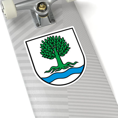 Wappen Bünzen AG (Switzerland) (Coat of Arms) STICKER Vinyl Kiss-Cut Decal - The Sticker Space