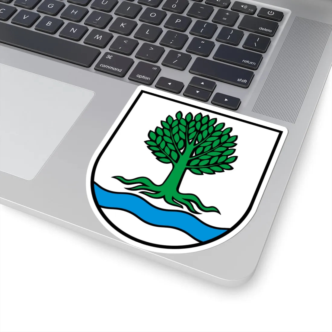 Wappen Bünzen AG (Switzerland) (Coat of Arms) STICKER Vinyl Kiss-Cut Decal - The Sticker Space