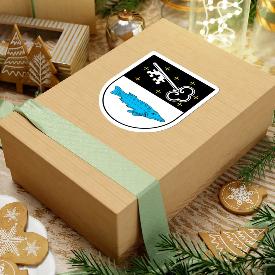 Wappen Bobenheim-Roxheim (Germany) (Coat of Arms) STICKER Vinyl Kiss-Cut Decal - The Sticker Space