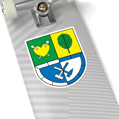 Wappen Boesenbrunn (Germany) (Coat of Arms) STICKER Vinyl Kiss-Cut Decal - The Sticker Space