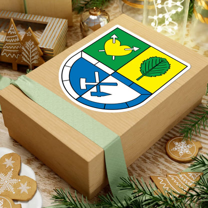 Wappen Boesenbrunn (Germany) (Coat of Arms) STICKER Vinyl Kiss-Cut Decal - The Sticker Space