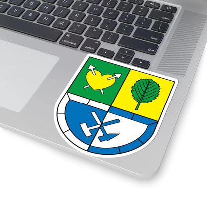 Wappen Boesenbrunn (Germany) (Coat of Arms) STICKER Vinyl Kiss-Cut Decal - The Sticker Space