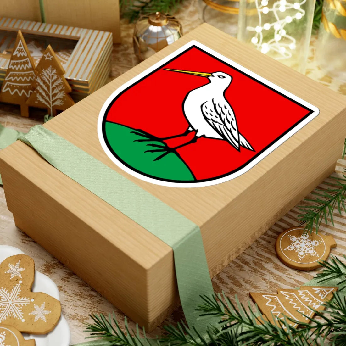 Wappen Boniswil (Switzerland) (Coat of Arms) STICKER Vinyl Kiss-Cut Decal - The Sticker Space