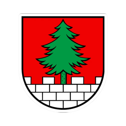 Wappen Bottenwil (Switzerland) (Coat of Arms) STICKER Vinyl Kiss-Cut Decal 2 Inch White - The Sticker Space
