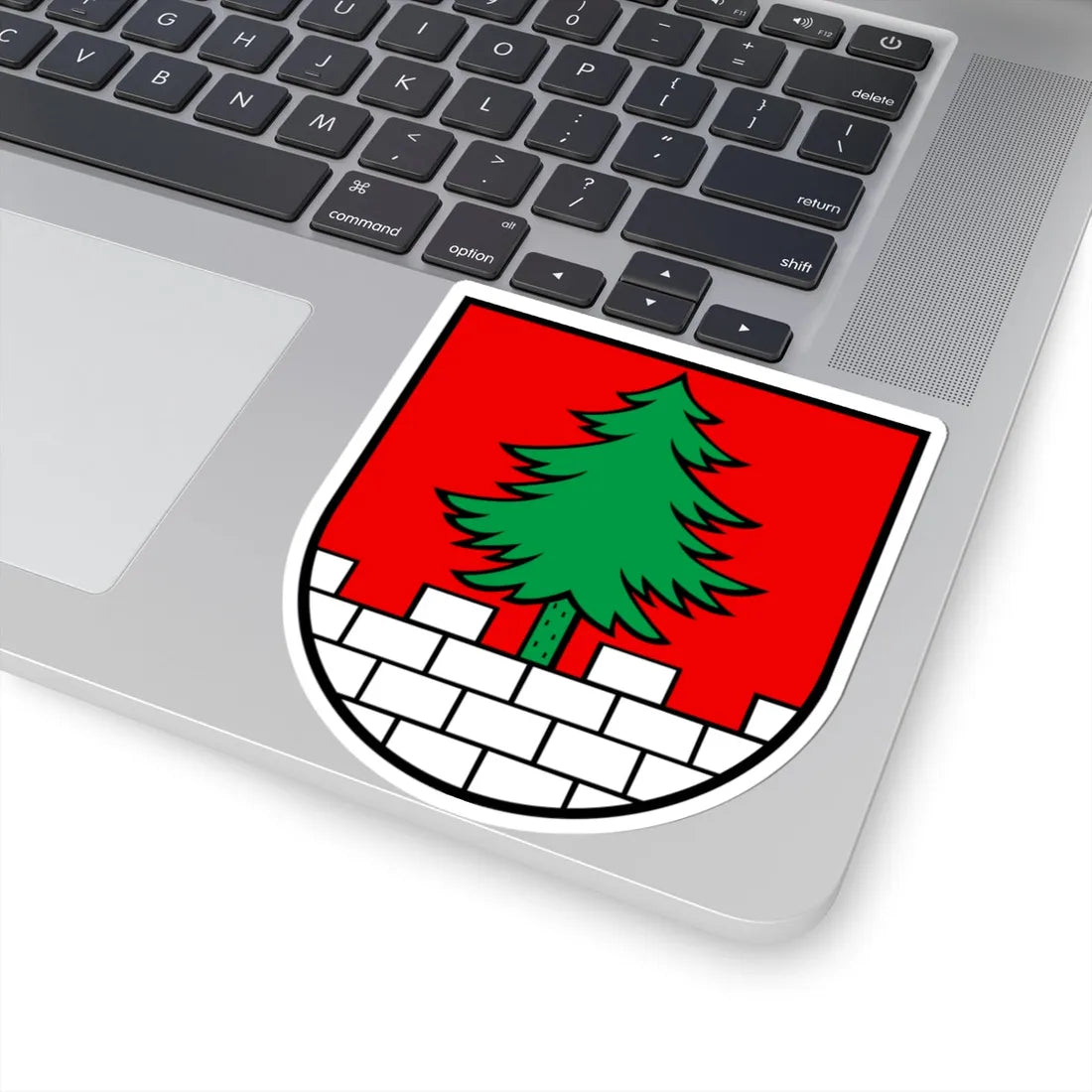 Wappen Bottenwil (Switzerland) (Coat of Arms) STICKER Vinyl Kiss-Cut Decal - The Sticker Space