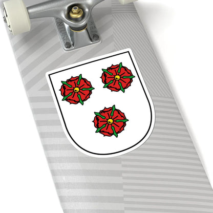 Wappen Brandis (Germany) (Coat of Arms) STICKER Vinyl Kiss-Cut Decal - The Sticker Space