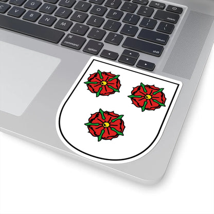 Wappen Brandis (Germany) (Coat of Arms) STICKER Vinyl Kiss-Cut Decal - The Sticker Space