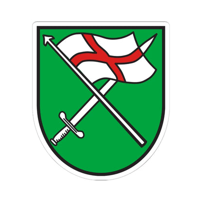 Wappen Braunenweiler (Germany) (Coat of Arms) STICKER Vinyl Kiss-Cut Decal 6 Inch White - The Sticker Space
