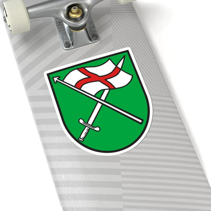 Wappen Braunenweiler (Germany) (Coat of Arms) STICKER Vinyl Kiss-Cut Decal - The Sticker Space