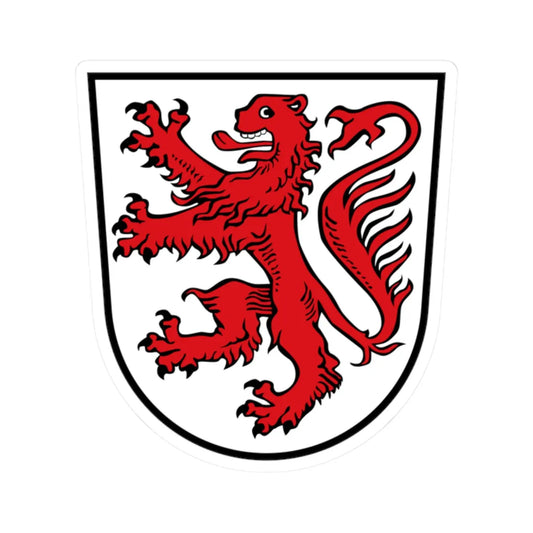 Wappen Braunschweig (Germany) (Coat of Arms) STICKER Vinyl Kiss-Cut Decal 2 Inch White - The Sticker Space