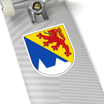 Wappen Breitenthal (Germany) (Coat of Arms) STICKER Vinyl Kiss-Cut Decal - The Sticker Space