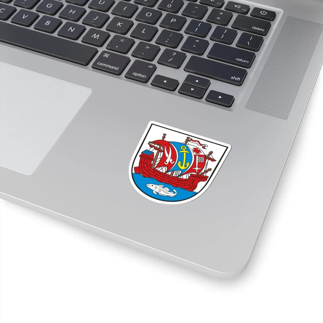 Wappen Bremerhaven (Germany) (Coat of Arms) STICKER Vinyl Kiss-Cut Decal - The Sticker Space