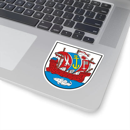 Wappen Bremerhaven (Germany) (Coat of Arms) STICKER Vinyl Kiss-Cut Decal - The Sticker Space