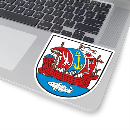 Wappen Bremerhaven (Germany) (Coat of Arms) STICKER Vinyl Kiss-Cut Decal - The Sticker Space