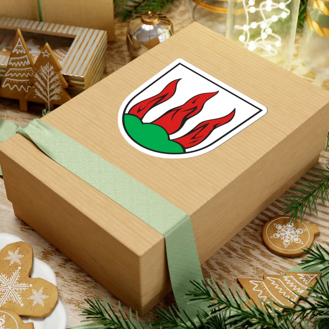 Wappen Brennberg (Germany) (Coat of Arms) STICKER Vinyl Kiss-Cut Decal - The Sticker Space