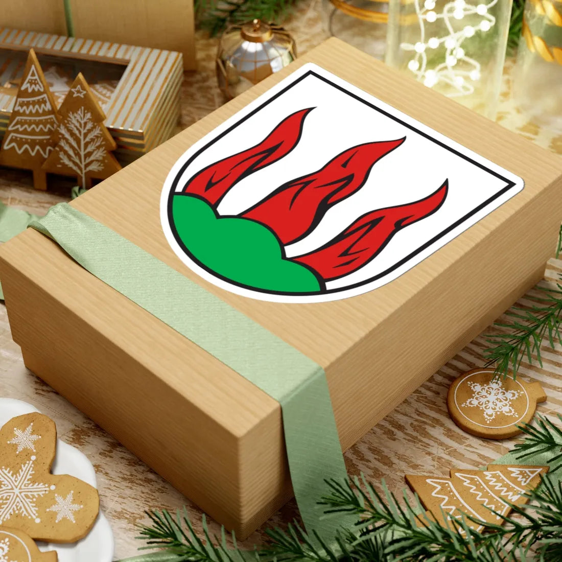 Wappen Brennberg (Germany) (Coat of Arms) STICKER Vinyl Kiss-Cut Decal - The Sticker Space