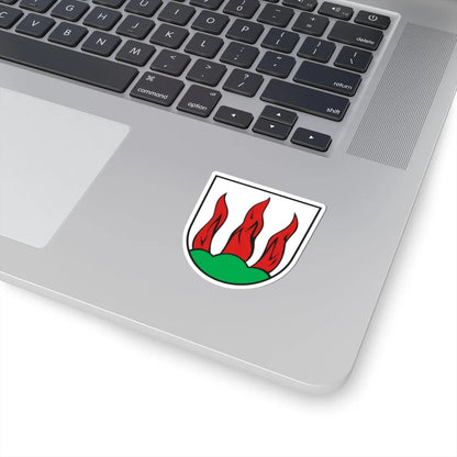 Wappen Brennberg (Germany) (Coat of Arms) STICKER Vinyl Kiss-Cut Decal - The Sticker Space
