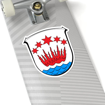 Wappen Brensbach (Germany) (Coat of Arms) STICKER Vinyl Kiss-Cut Decal - The Sticker Space