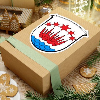 Wappen Brensbach (Germany) (Coat of Arms) STICKER Vinyl Kiss-Cut Decal - The Sticker Space