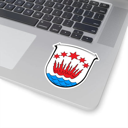 Wappen Brensbach (Germany) (Coat of Arms) STICKER Vinyl Kiss-Cut Decal - The Sticker Space