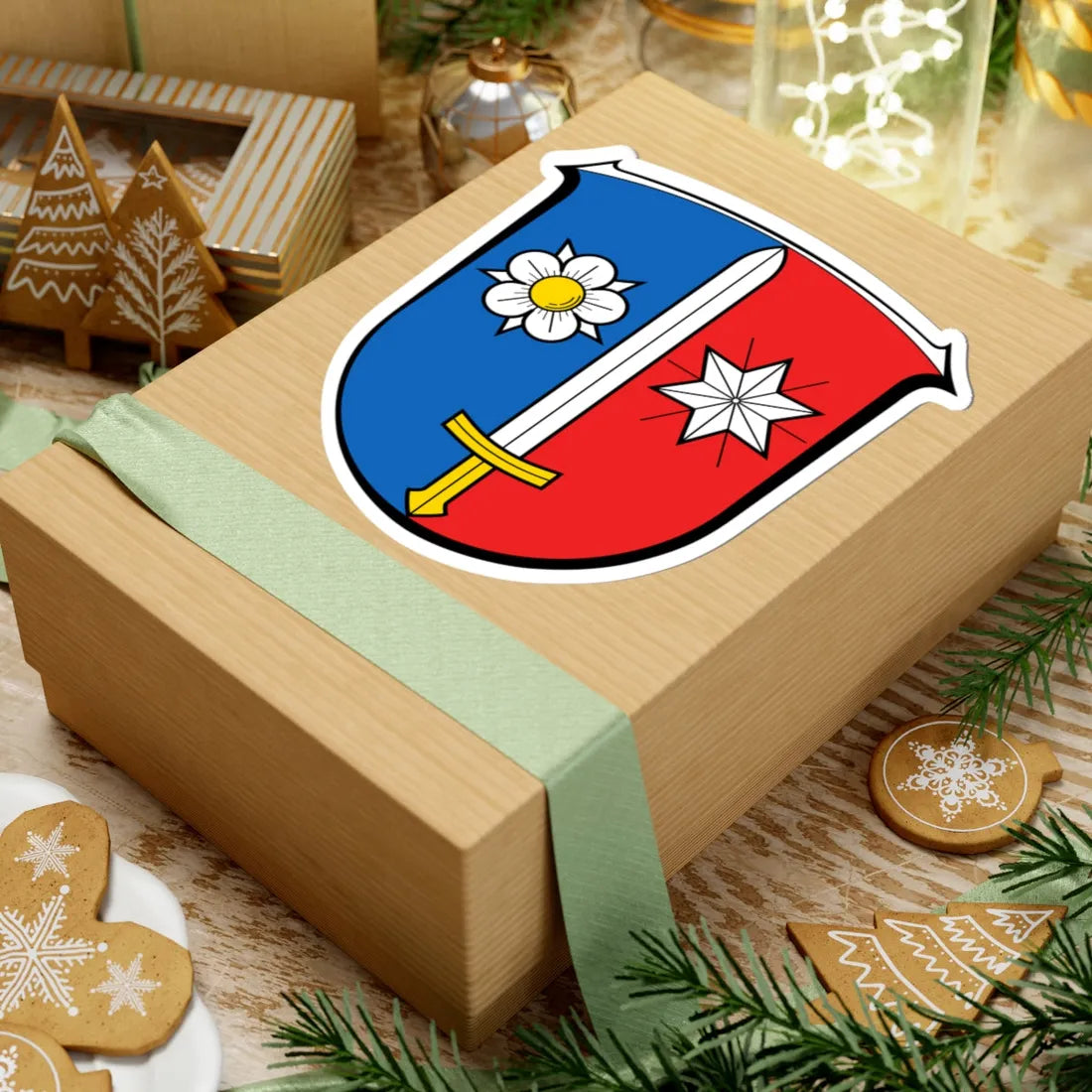 Wappen Breuberg (Germany) (Coat of Arms) STICKER Vinyl Kiss-Cut Decal - The Sticker Space