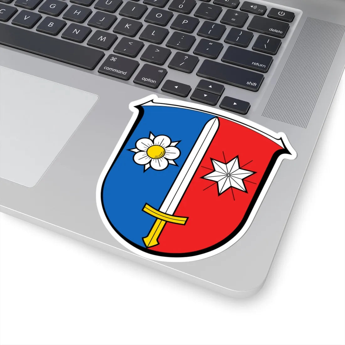 Wappen Breuberg (Germany) (Coat of Arms) STICKER Vinyl Kiss-Cut Decal - The Sticker Space
