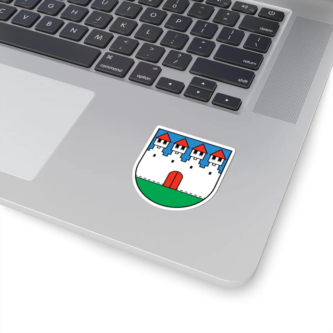 Wappen Bürglen UR (Switzerland) (Coat of Arms) STICKER Vinyl Kiss-Cut Decal - The Sticker Space