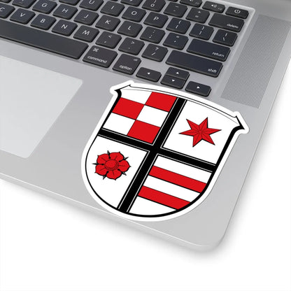 Wappen Brombachtal (Germany) (Coat of Arms) STICKER Vinyl Kiss-Cut Decal - The Sticker Space
