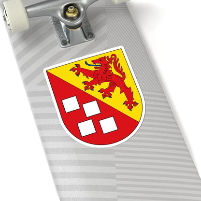 Wappen Bruchweiler (Germany) (Coat of Arms) STICKER Vinyl Kiss-Cut Decal - The Sticker Space