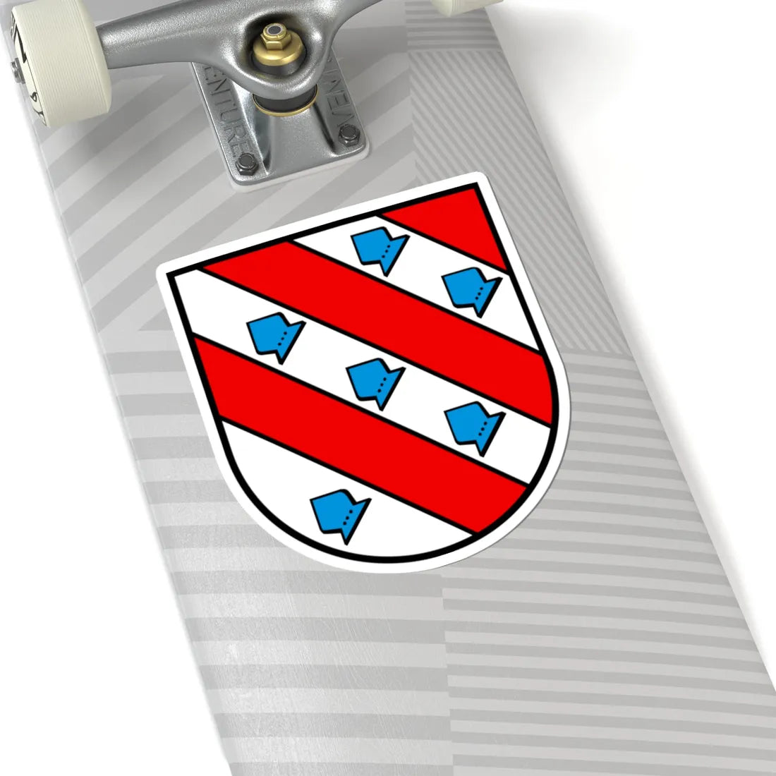 Wappen Büttikon (Switzerland) (Coat of Arms) STICKER Vinyl Kiss-Cut Decal - The Sticker Space